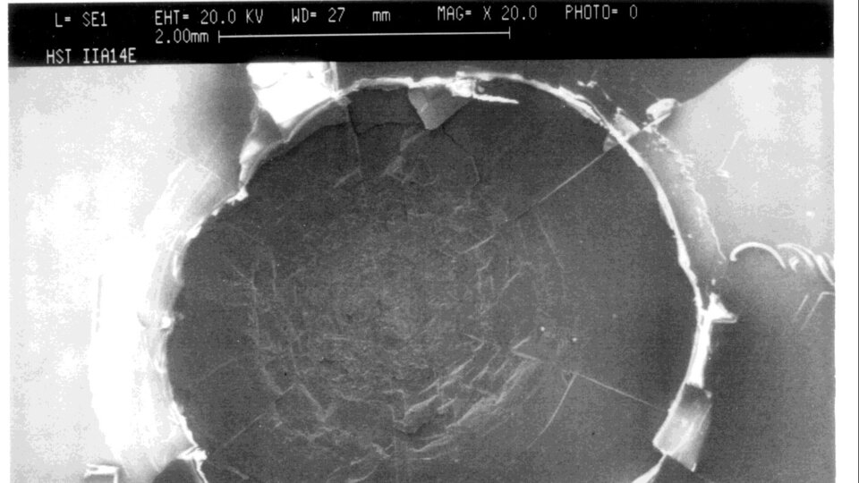 Hubble solar cell impact